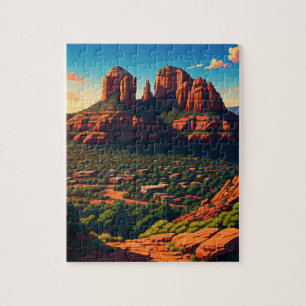 Sedona Arizona Travel Vertical Jigsaw Puzzle