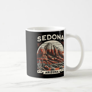 Sedona Az Hiking Outdoors Mountain Sedona Usa Retr Coffee Mug