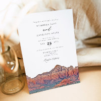 SEDONA Destination Skyline Boho Photo Wedding