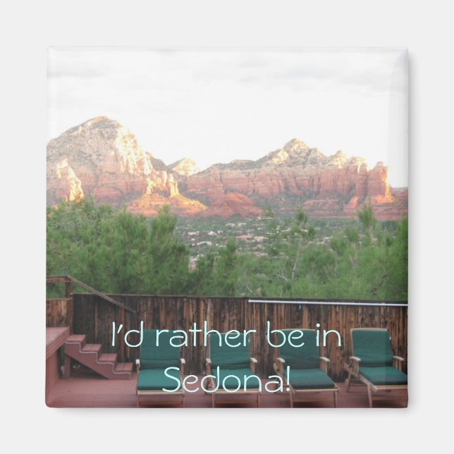 Sedona dreaming magnet (Front)