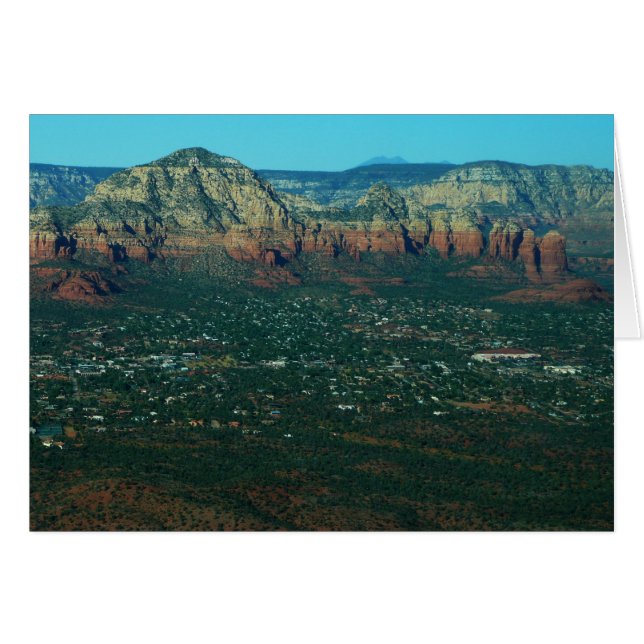 Sedona et Coffee Pot Rock d'en haut (Devant horizontal)