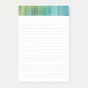 Sedona Falls Blue Aqua Lime 4" x 6" Post-it Notes
