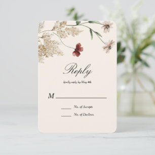 Sedona Garden RSVP Card