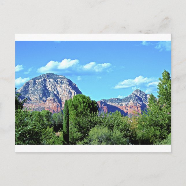 Sedona Mountain landscape Postcard (Front)