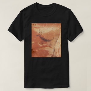 Sedona pictograph 'Magic buck' nature art beauty T-Shirt