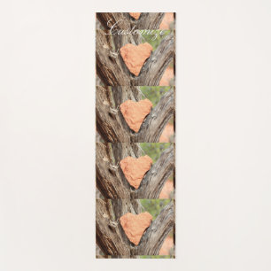 Sedona red rock heart Thunder_Cove Yoga Mat