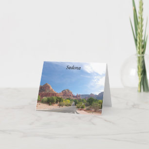 Sedona Red rocks Card
