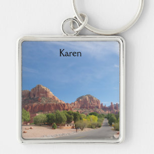 Sedona Red rocks Keychain