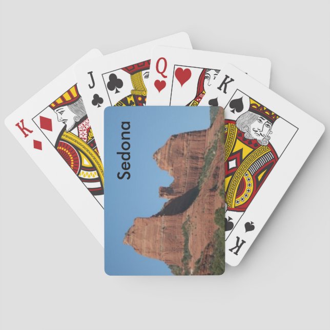 Sedona Red Rocks Playing Cards (Back)