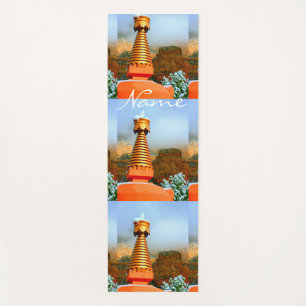 Sedona stupa spire Thunder_Cove Yoga Mat