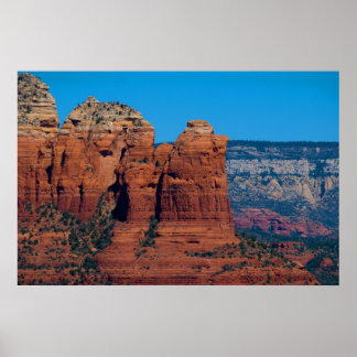 Sedona's Coffee Pot Rock 3774 Poster