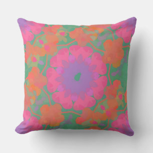 Seductive Alien Beauties Throw Pillow