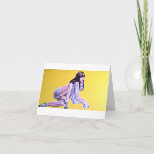 Seductive Crawl - Blank Note Card