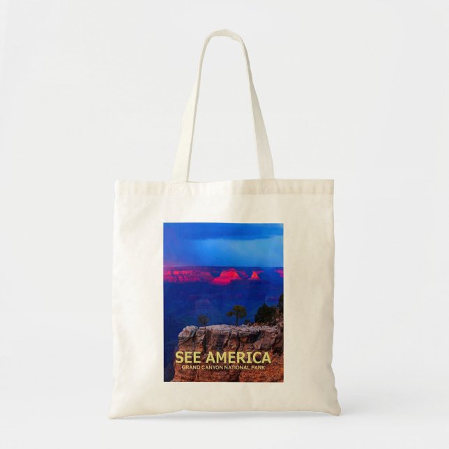"See America" Grand Canyon National Park Tote Bag (Front)