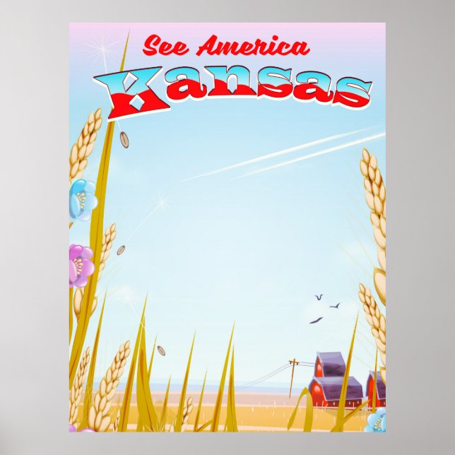 See America! - Kansas Poster (Front)