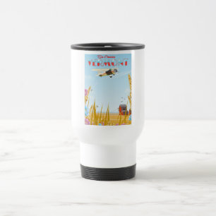 "see America" Vermont Rural travel poster Mug