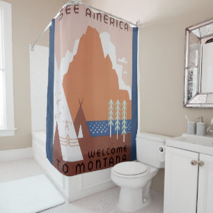 See America Welcome to Montana, Vintage Travel