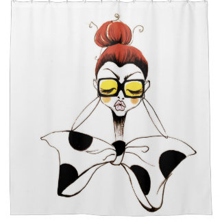 See Beauty Shower Curtain