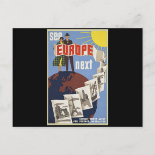 See Europe Next Postcard