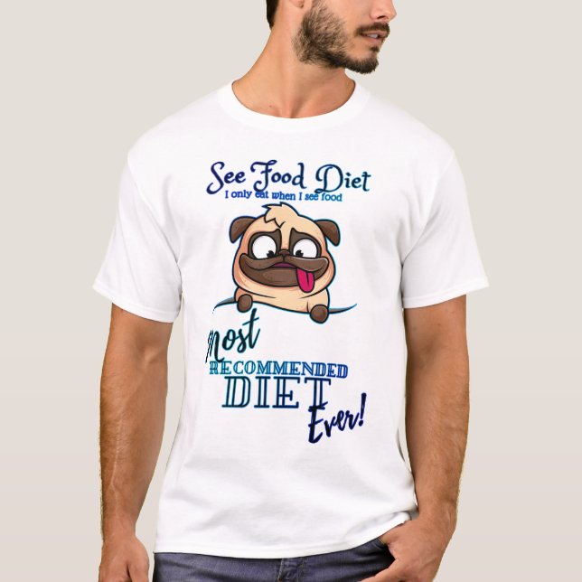 SEE FOOD Diet People T-Shirt (Front)
