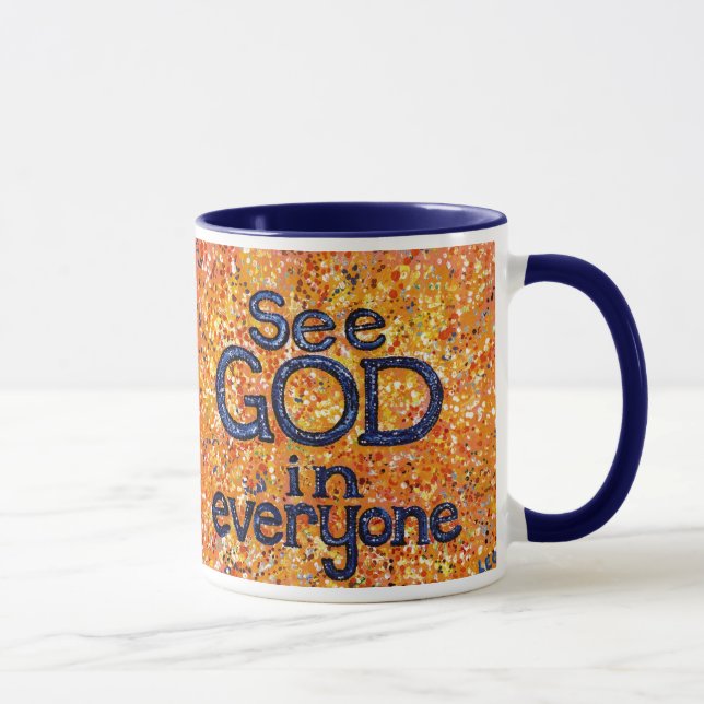See God in Everyone Mug (Right)