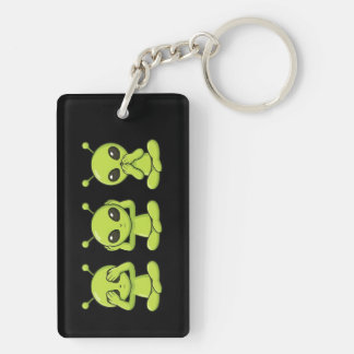 See, Hear, Speak No Evil Keychain