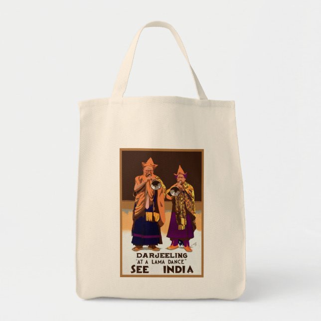 See India ~ Darleeling Tote Bag (Front)
