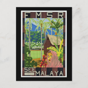 See Malaya Postcard