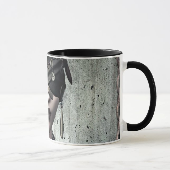 See No Evil Gothic Art Mug (Right)