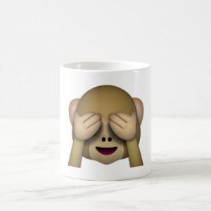 See No Evil Monkey - Emoji Coffee Mug