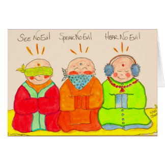 See No Evil, Speak No Evil, Hear No Evil