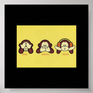 See No Evil, Speak No Evil, Hear No Evil Poster