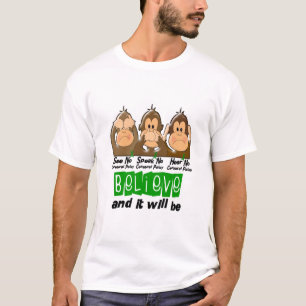 See Speak Hear No Cerebral Palsy 3 T-Shirt