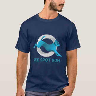 See Spot Run Basic T Navy Blue T-Shirt