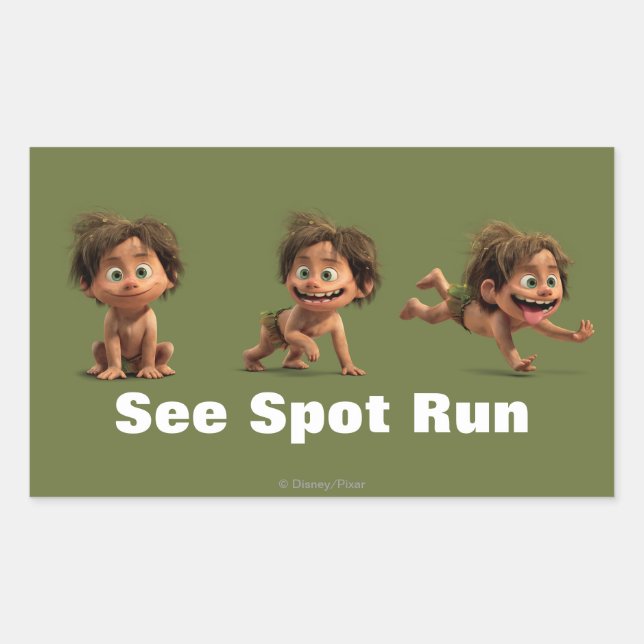See Spot Run Sticker (Front)
