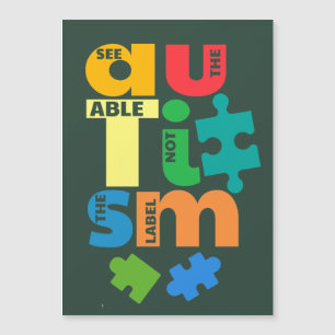 See The Able Not The Label Autism Awareness