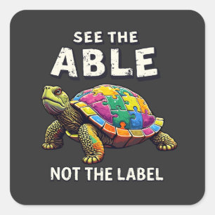 See the Able, Not the Label Autism Turtle Lovers