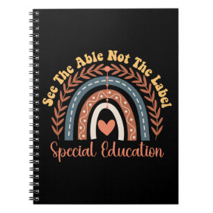 See The Able Not The Label Special Education Notebook