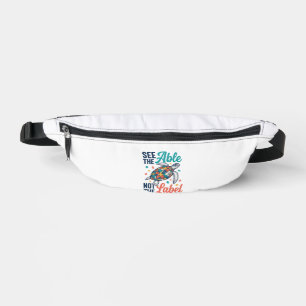 See the Able Turtle Puzzle Awareness Shirt Design_ Fanny Pack