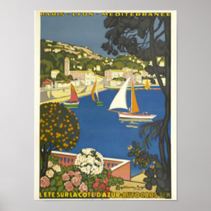 See the French Riviera Poster