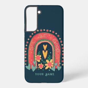 See the Good Inspirational Rainbow Inspirivity Samsung Galaxy Case