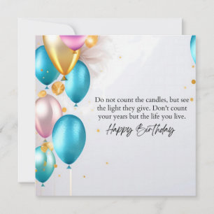 See the Light Birthday Announcement