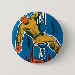 See the Soviet Union in the Making 2 Inch Round Button