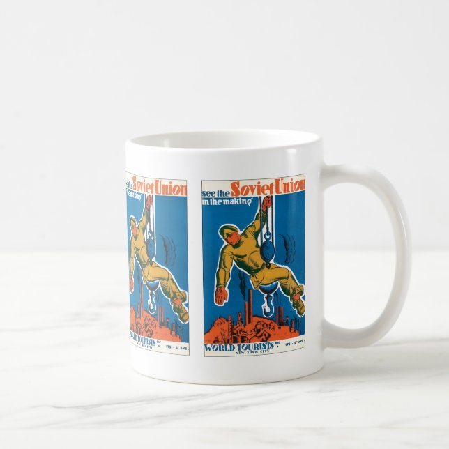 See the Soviet Union in the Making Coffee Mug (Right)