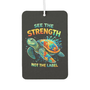 See the Strength Turtle Autism Acceptance Air Freshener