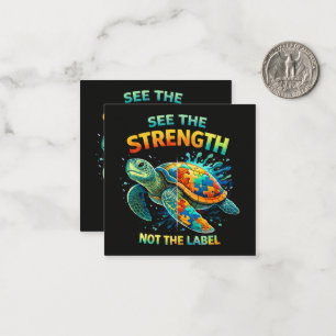 See the Strength Turtle Autism Acceptance Card