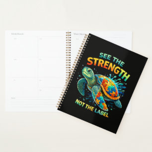 See the Strength Turtle Autism Acceptance Planner