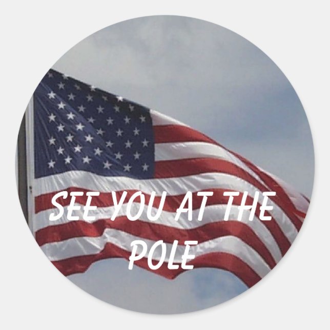 See you at the pole sticker (Front)