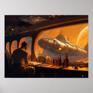 See You At The Space Bar #10 Poster