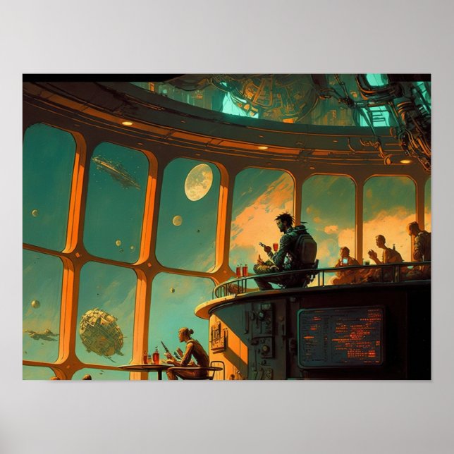 See You At The Space Bar #1 Poster (Front)